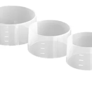 Favoriet Rijstrand/Vorm - Set van 4 - Ø100x(H)45mm