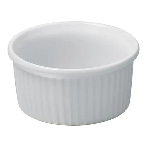 Laatste Kans Auflaufform | Porzellan | Weiß | Ø9cm