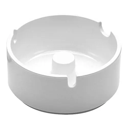 Asbak - Melamine - Wit - Ø10cm Merkproduct