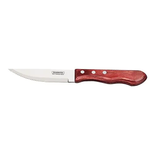 Steakmesser | Edelstahl | gebogenem Griff Actieprijs