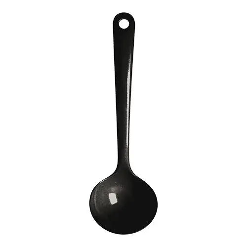 Snelle Levering Saucen/Suppenlöffel | Melamin | Schwarz | 30cm