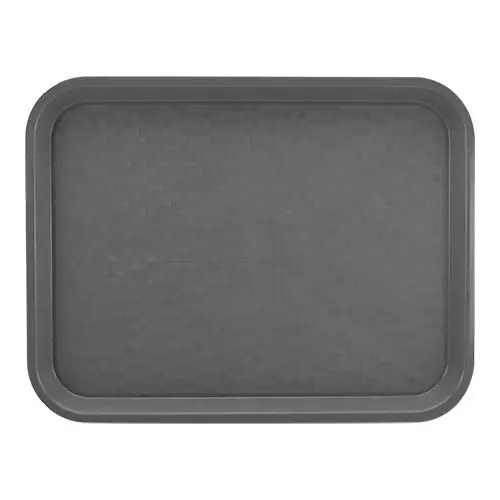 Bestseller Serviertablett | Polypropylen | Grau | 34,5x26,5cm