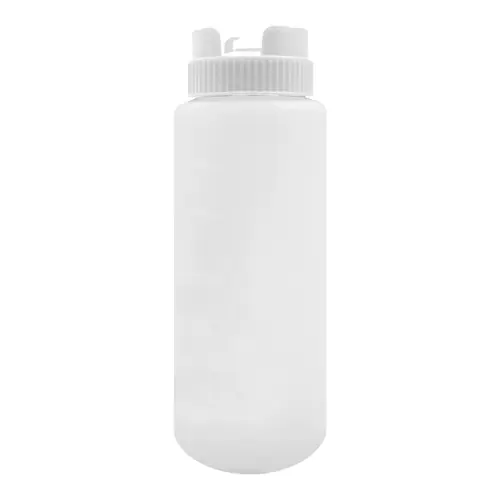 Doseerfles Transparant - Non-Drip Dosering - 72cl - Ø70x(H)230mm Korting