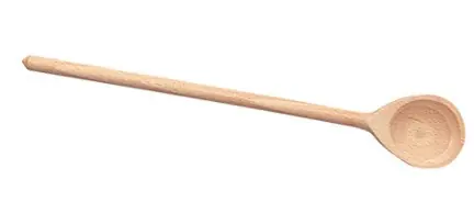 Lage Kosten Cuillère en Bois | Palette Ronde | Disponibles en 5 Tailles