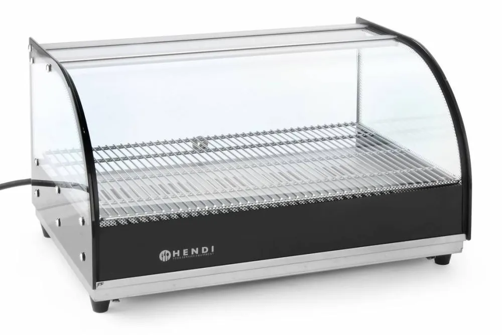 Warmhoudvitrine RVS -1 Etage - GN 1/1 - 554x376x(h)311mm Fabrieksprijs