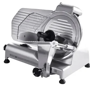 Actieprijs Vleessnijmachine van Aluminium PRO - 230V - 320W - Ø250 mm - 380x490x(H)380mm - BEKIJK VIDEO