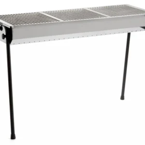Houtskool bbq Resto - 3 roosters - 1130x380x(h)770mm Laatste Kans