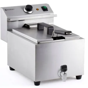 Friteuse Mastercook - Met Aftapkraan - 8 Liter - 3,5kW - 270x470x(H)325mm Favoriet