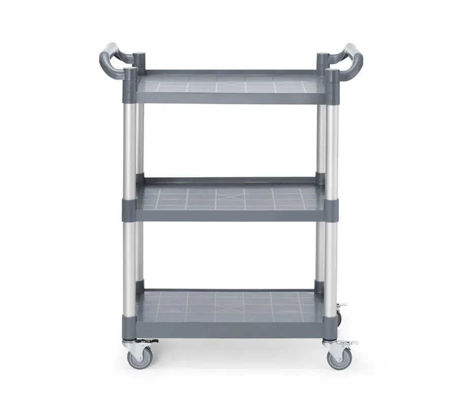 Serveerwagen grijs 3 niveaus - Hendi - 410x800x(h)950mm Bestseller