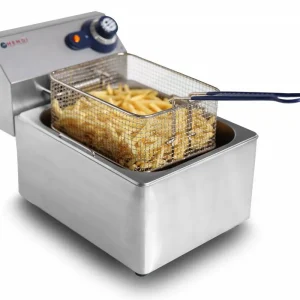 Friteuse elektrisch Kitchen Line - 8L - RVS Favoriet