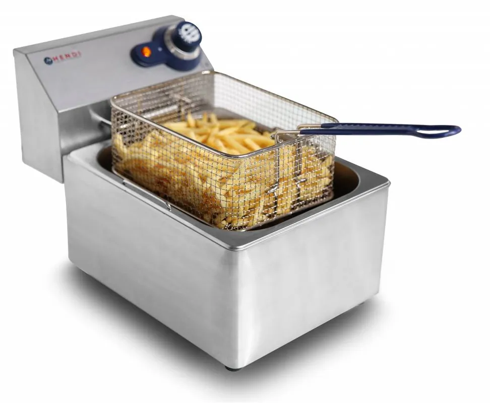 Friteuse elektrisch Kitchen Line - 8L - RVS Favoriet