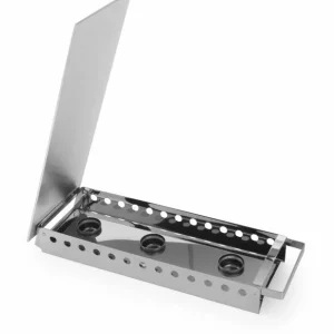 Speciale Aanbieding Schotelwarmer 3 pits rvs - 450x180x65 mm