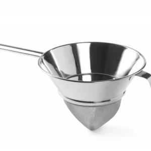 Beperkt Aanbod Puntzeef RVS - 245 mm - Half Gaas