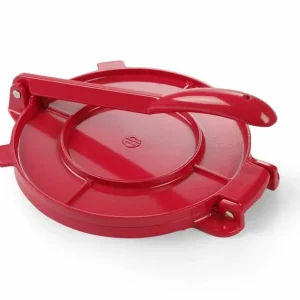 Tortilla Pers Rood Aluminium - Ø200mm Aanbieding