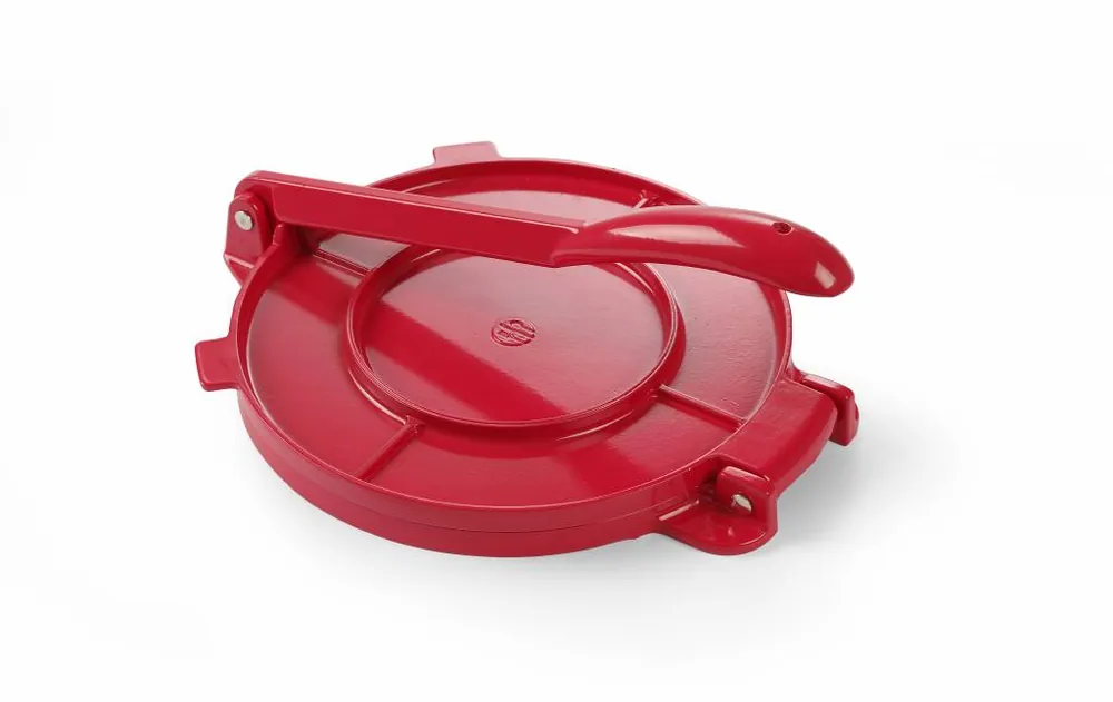 Tortilla Pers Rood Aluminium - Ø200mm Aanbieding