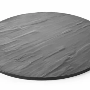 Meest Verkocht Plateau ROND - Melamine Leisteenkleur - Ø430mm