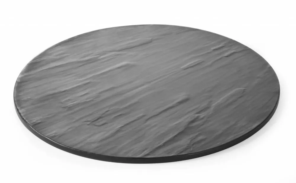 Meest Verkocht Plateau ROND - Melamine Leisteenkleur - Ø430mm