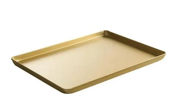 Tray Aluminium - Goud Kleurig - 600x400x(H)20mm Nu Kopen