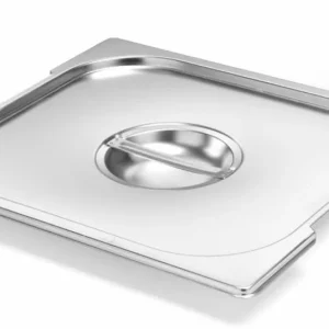 Snelle Levering Gastronorm Deksel 1/1 - RVS - met Uitsparing voor Handgrepen