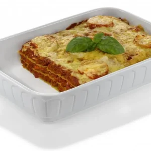 Ovenschaal - Rechthoek - Rustika - 280x185x65 mm - Wit - Porselein Beperkte Voorraad