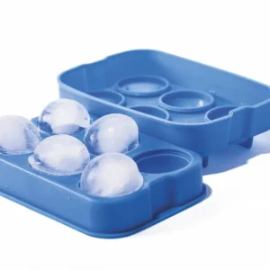 Ijsblokjesvorm Whisky Bol - 6 Vakken - Siliconen Mal - 180x125x(H)50mm Direct Beschikbaar