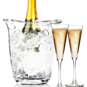 Lage Kosten Wijnkoeler / Champagnekoeler - 220x185x226(h)mm - Transparant