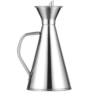RVS Oliekan - 400ml - Ø70x115(h)mm Nieuw