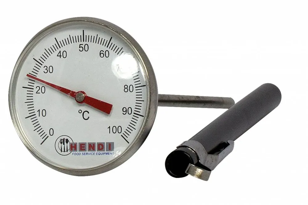 Weekendaanbieding Zakthermometer - 127 mm - RVS sonde - 0 tot 100 Graden