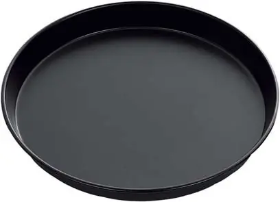 Bestseller Pizzablik - Uniforme Hitteverdeling - Blauwstaal - Ø200x(h)25 mm