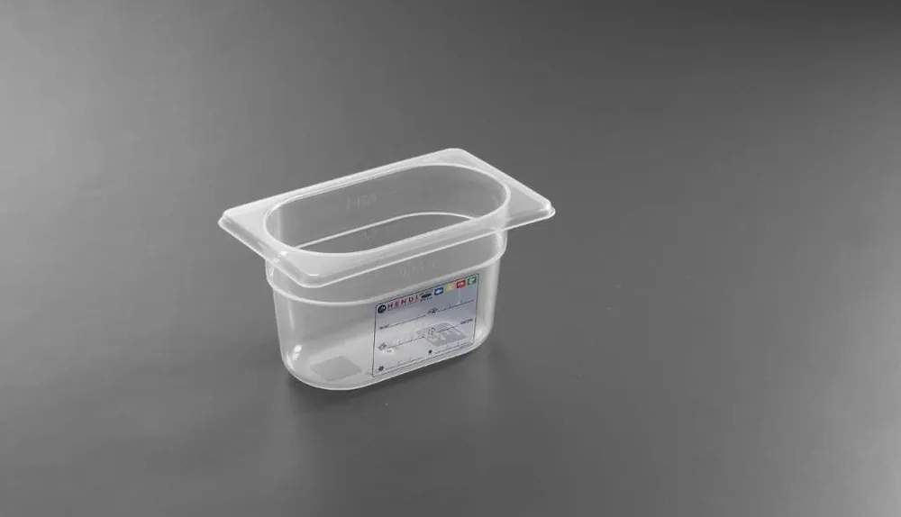 Voorraaddoos plastic PP GN 1/9 100 mm Direct Verzonden