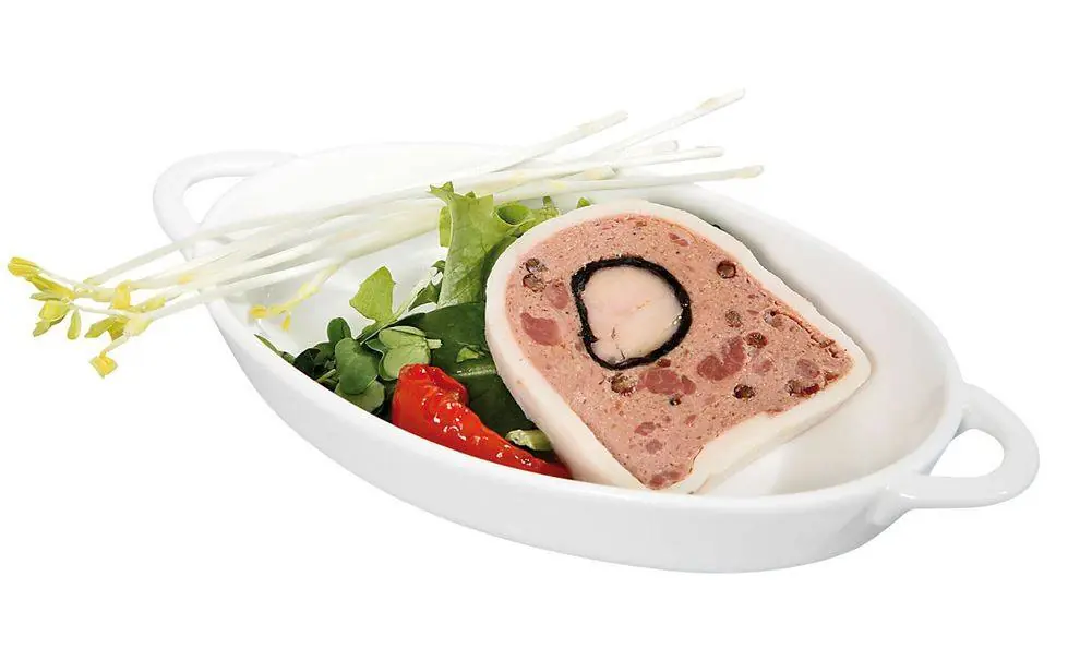 Op = Op Tapasschaal Ovaal - Met grepen - 165x105x30 mm - Wit - Porselein