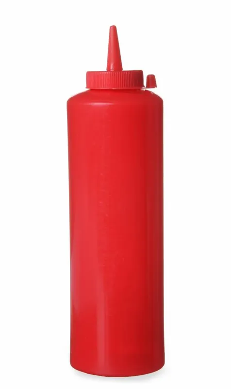 Dispenser Flacon Rood - 70 cl - PE dop PC - 70x(h)240mm Speciale Aanbieding