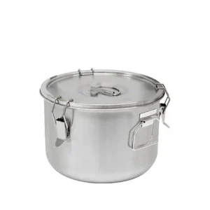 Thermosteel Soepcontainer - 15 liter - Zijdelingse handvatten - Dubbelwandig RVS AISI 304- Stapelbaar - Ø36cm x (h)21,5cm Shop Nu