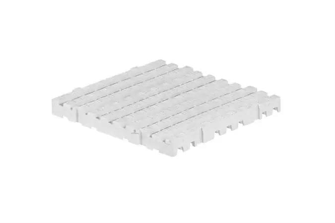 Anti-slip Vloertegel Vierkant Hard - 50x50x5cm - Wit Uitverkoop