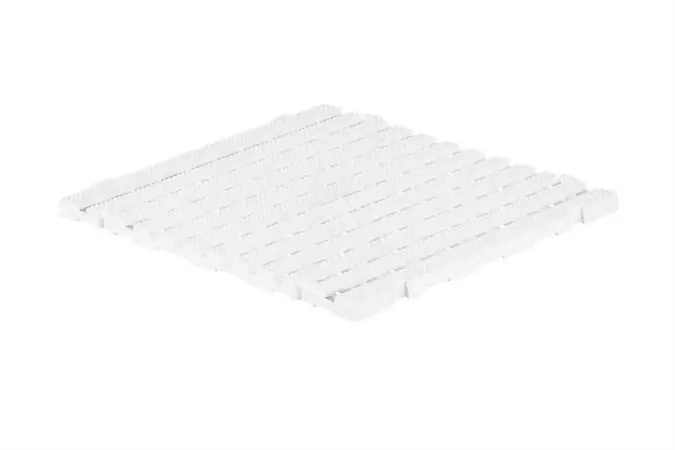 Antislip vloertegel vierkant Gastro-Plus - 60x60x3cm - Wit Aanbieding
