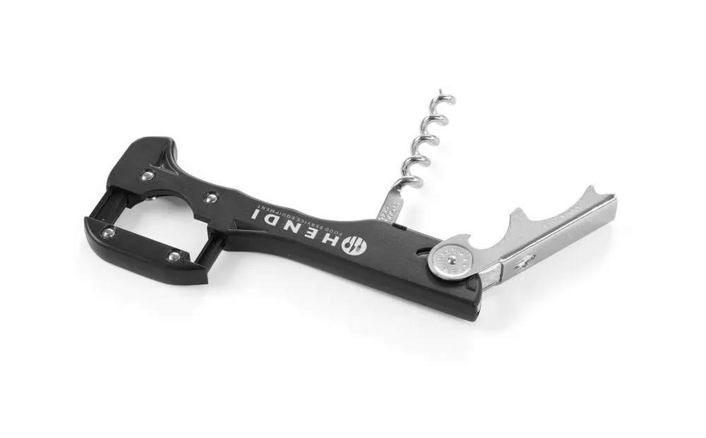 Beperkte Voorraad Kelnersmes Profi Line - RVS met ABS Handgreep - 3 Functies - 37x130x14mm