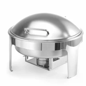 Ronde Chafing Dish - Mat RVS - 6 Liter - 465x420x(H)320mm Lage Kosten