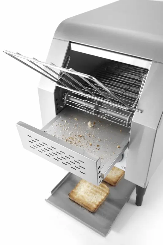 Koop Online Doorloop Toaster Enkel - 2 Aparte Elementen - Doorlooptijd tot 5 Min. - 288x418x(H)387mm