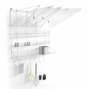Bestel Nu Multi-Functioneel Wandrek 360(b)x500(d)x560(h)mm Geschikt voor spuitzakken,mondjes en gereedschappen