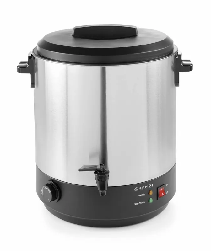 Nieuw Hetedrankenketel RVS Behuizing - 28 Liter - Tapkraan - 447x441x(H)485mm