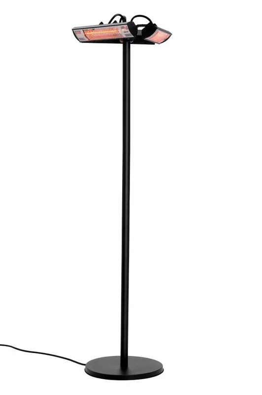 Terrasverwarmer - Terrasheater 2 kW - Hoogte verstelbaar - 550x500x(H)1800/2100mm Beperkte Voorraad