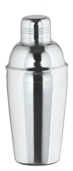 Speciale Aanbieding Cocktailshaker 3-delig hoogglans 0,5 Liter