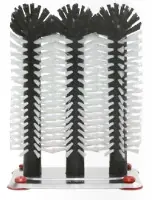 Exclusieve Aanbieding Spoelborstel aluminium voet 3-delig - 3x25cm