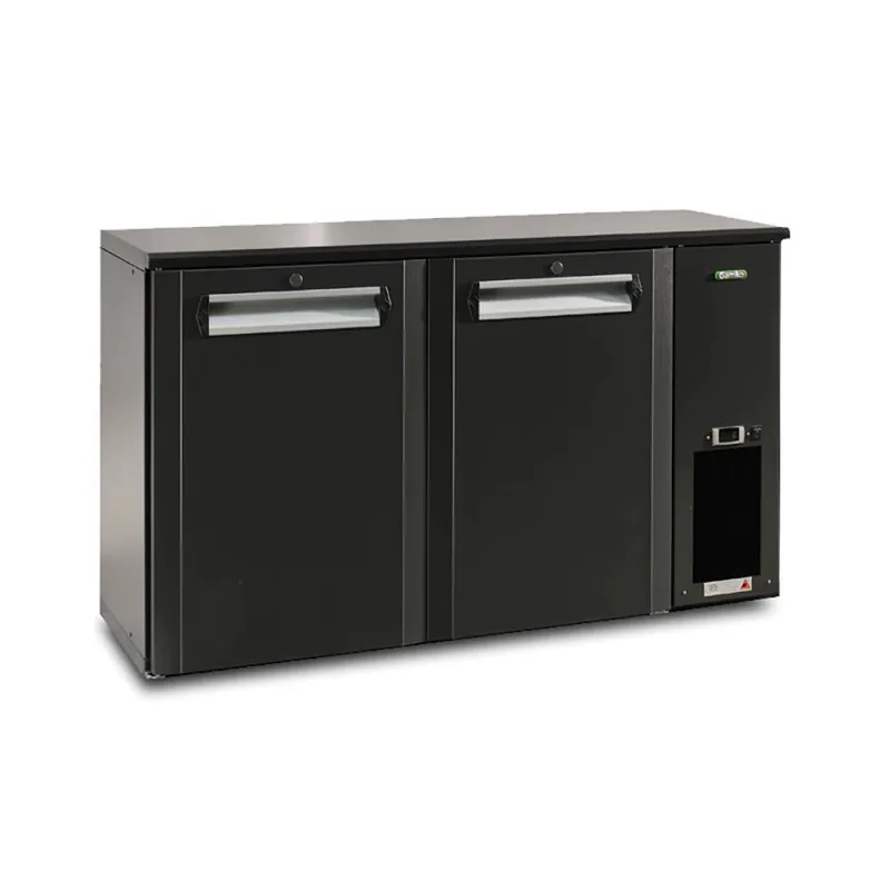 Superprijs Flessenkoeling 2-Deurs - Antraciet - Gamko E3/22MU - 344 Flessen 33cl. - 364L - ECO-Line - 1434x492x(h)840/860-880mm