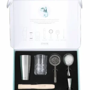 Cocktail Set Box - Inclusief mixglas en muddler Alleen Vandaag