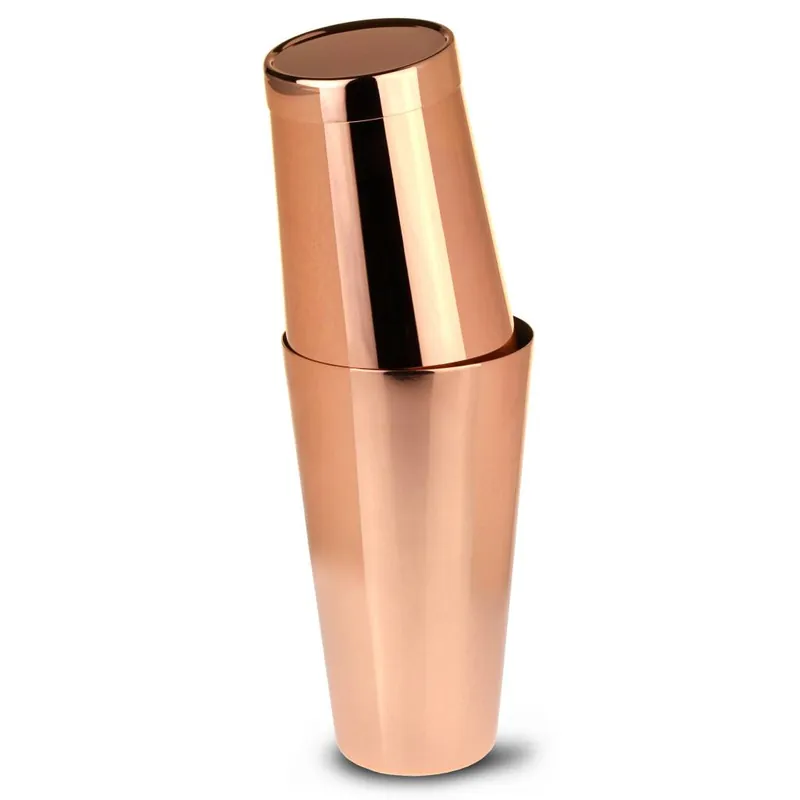 Speciale Aanbieding Boston Cocktail Shaker Set - 800 ml - Koperkleur