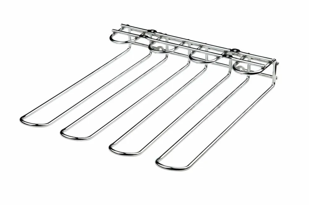 3-Delig Glazenrek - Chroom - 300x300mm Aanbieding