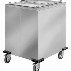 Verrijdbare Stapelaar Onverwarmd - Mobile Containing S-MS/A - 2/1 GN - 650x530mm Beste Prijs