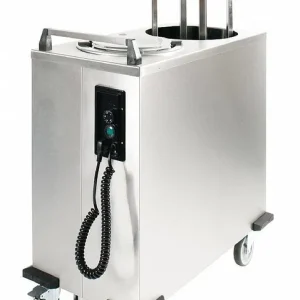 Verrijdbare Stapelaar Verwarmd - Mobile Containing 2 THN-MS 340 - Borden 300-338mm Hoge Kwaliteit