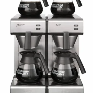 Hete Deal Koffiezetapparaat - Mondo Twin - Duo - Snelfilter - 404x406x(H)446 mm